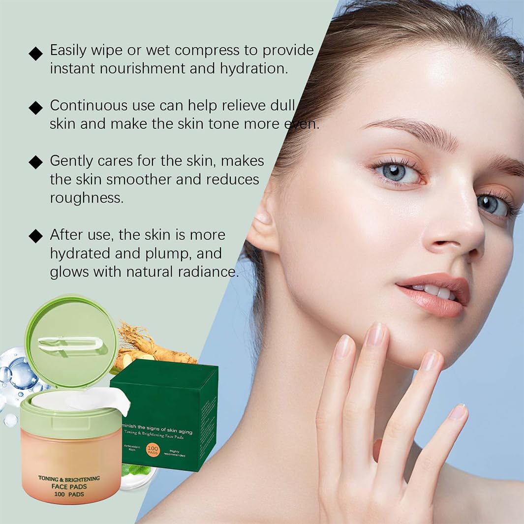 JIYU Revive & Radiance Daily Toner Pads